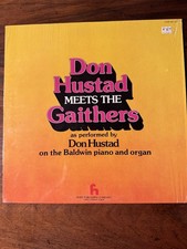 Don Hustad Meets The Gaithers Hope 413 Gospel Organ Piano LP Shrink EX picture