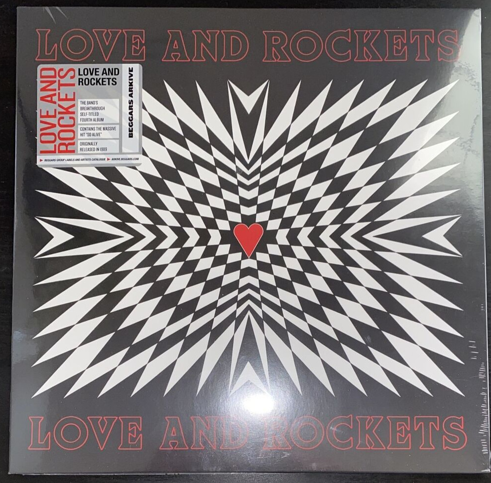 LOVE AND ROCKETS SELF TITLED VINYL LP EUROPEAN IMPORT NEW SEALED MINT