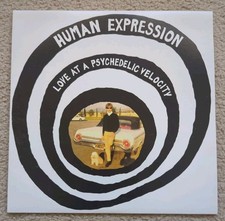 RARE NEW OOP Human Expression Love At A Psychedelic Velocity vinyl LP psych rock picture