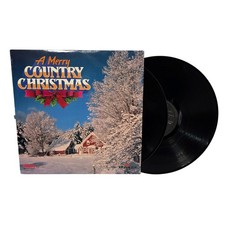 A Merry Country Christmas Various Artists 2 LP Vinyl RCA BMG SVL2-0937 1989 picture