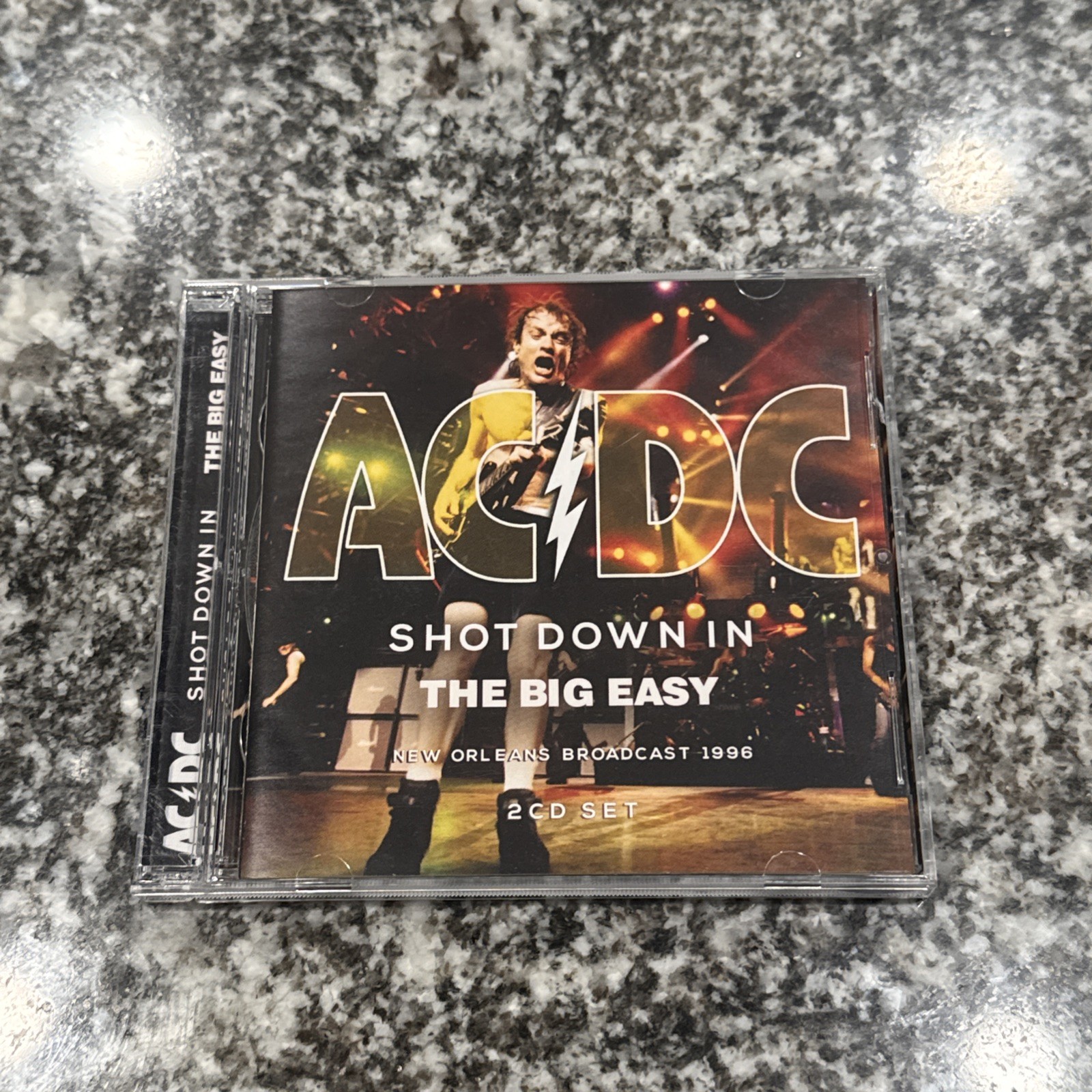 AC/DC - Shot Down in the Big Easy 2 CD Set New Orleans Broadcast 1996 Complete