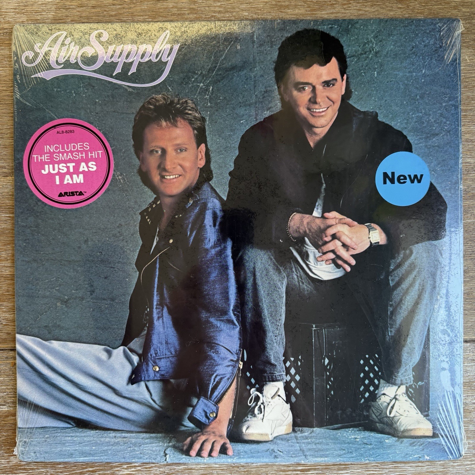 Air Supply. Rare Sealed Original 1985 Vinyl LP w/ Hype Sticker.  AL8-8283