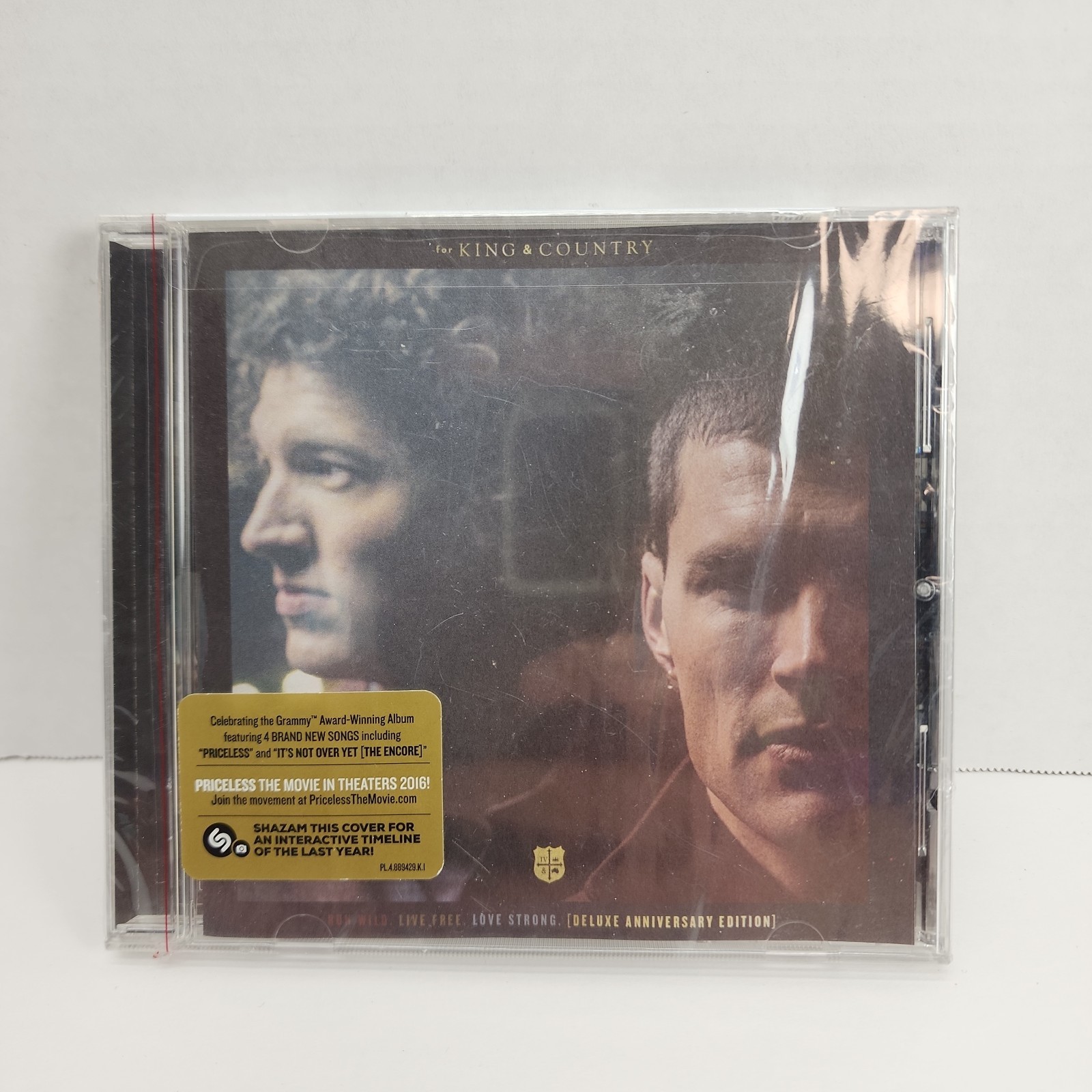 For King & Country - Run Wild, Live Free, Love Strong CD - NEW Sealed
