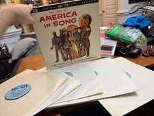 100 Years of America In Song 5 LP Record set Excellent Western South picture