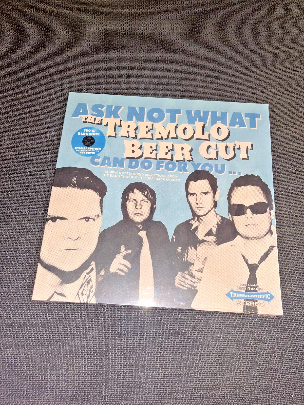 Tremolo Beer Gut Ask Not What... Blue Vinyl LP 180g FROG 222-1X SEALED 2026