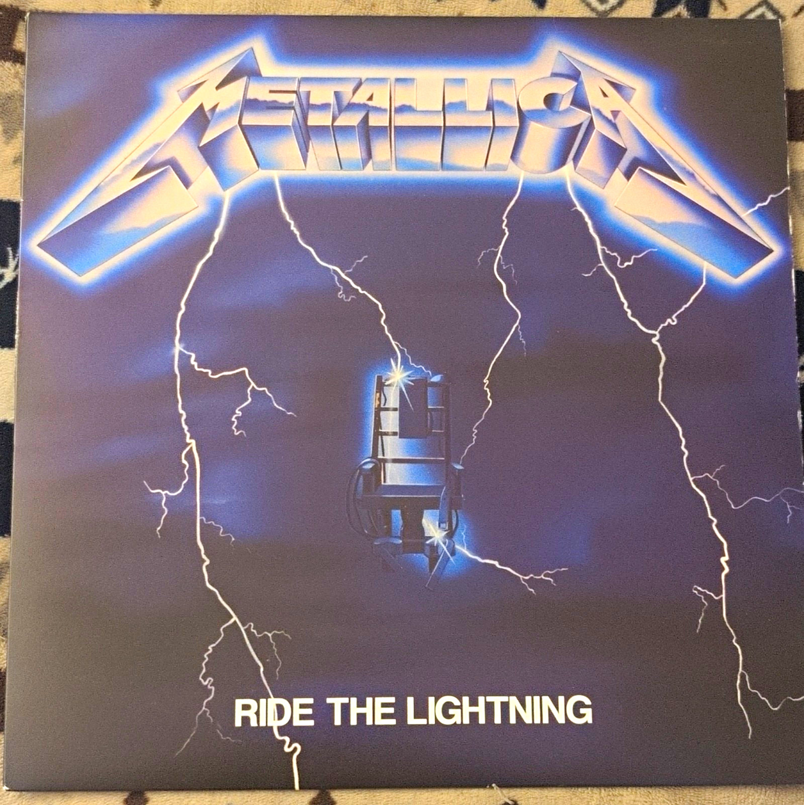 Metallica Ride the Lightning Vinyl LP - Blackened BLCKND004R-1