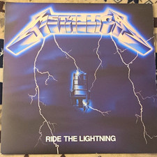 Metallica Ride the Lightning Vinyl LP - Blackened BLCKND004R-1 picture