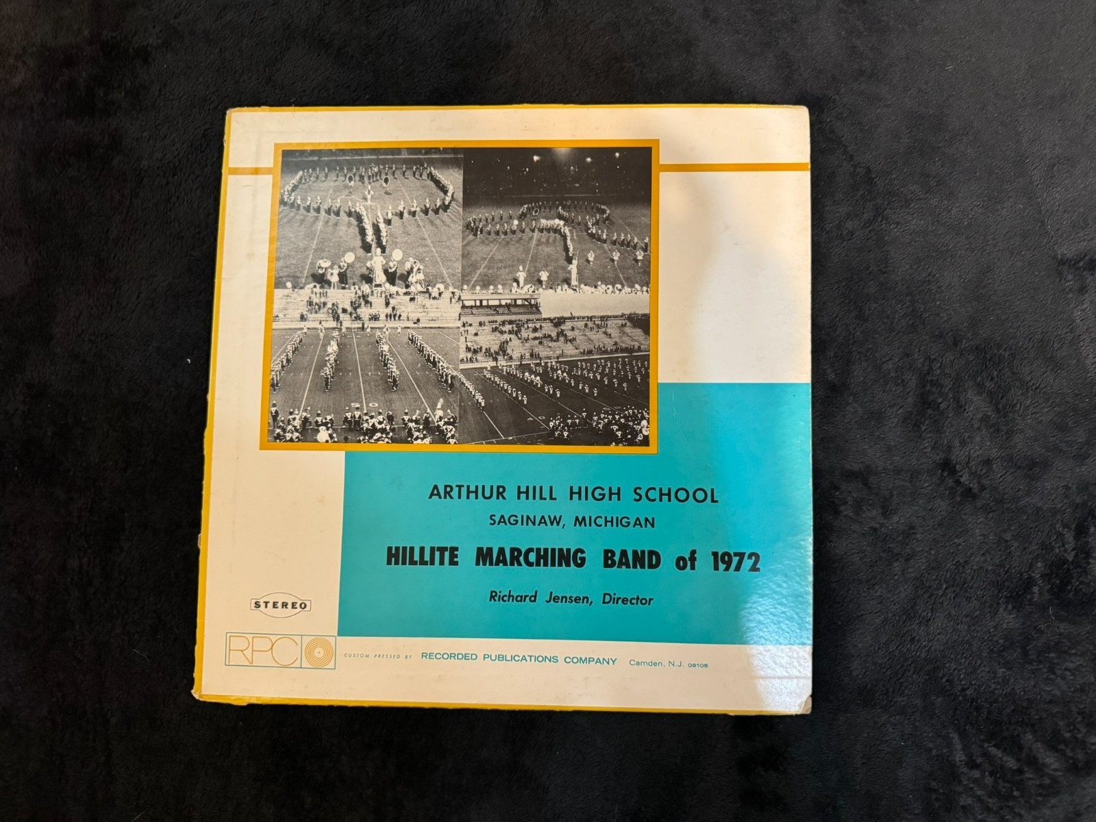 Lot of 2 Vintage Arthur Hill High School Vinyl LPs 1972 1974 Marching Band RPC S