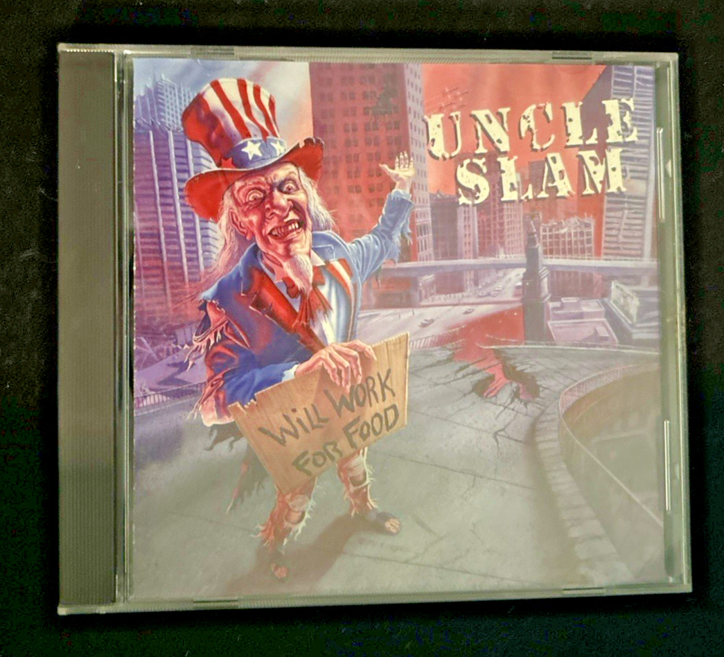 Uncle Sam - Will Work For Food - CD - Rare 