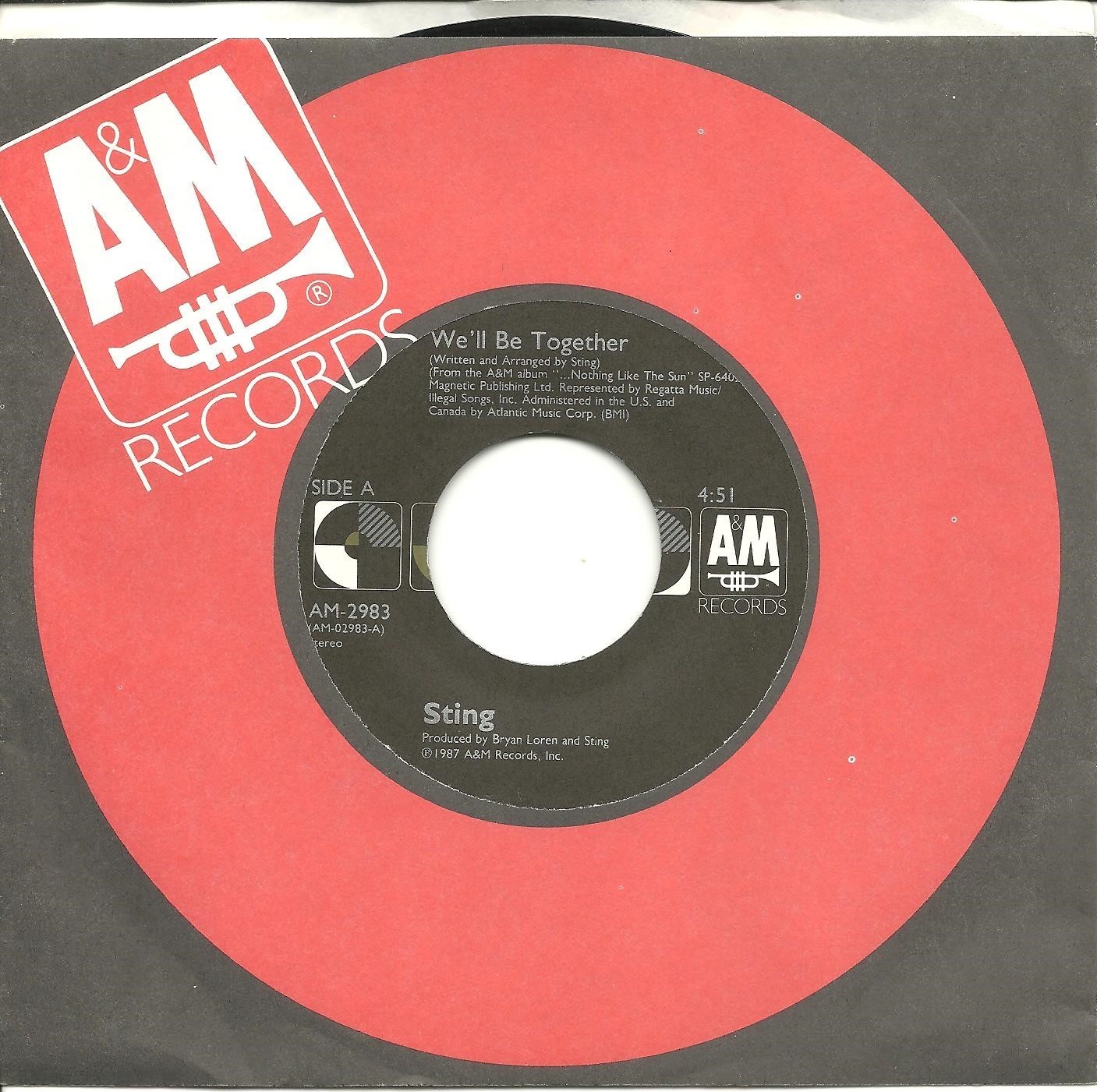 Sting-We\'ll Be Together/Conversation-45 RPM-7\