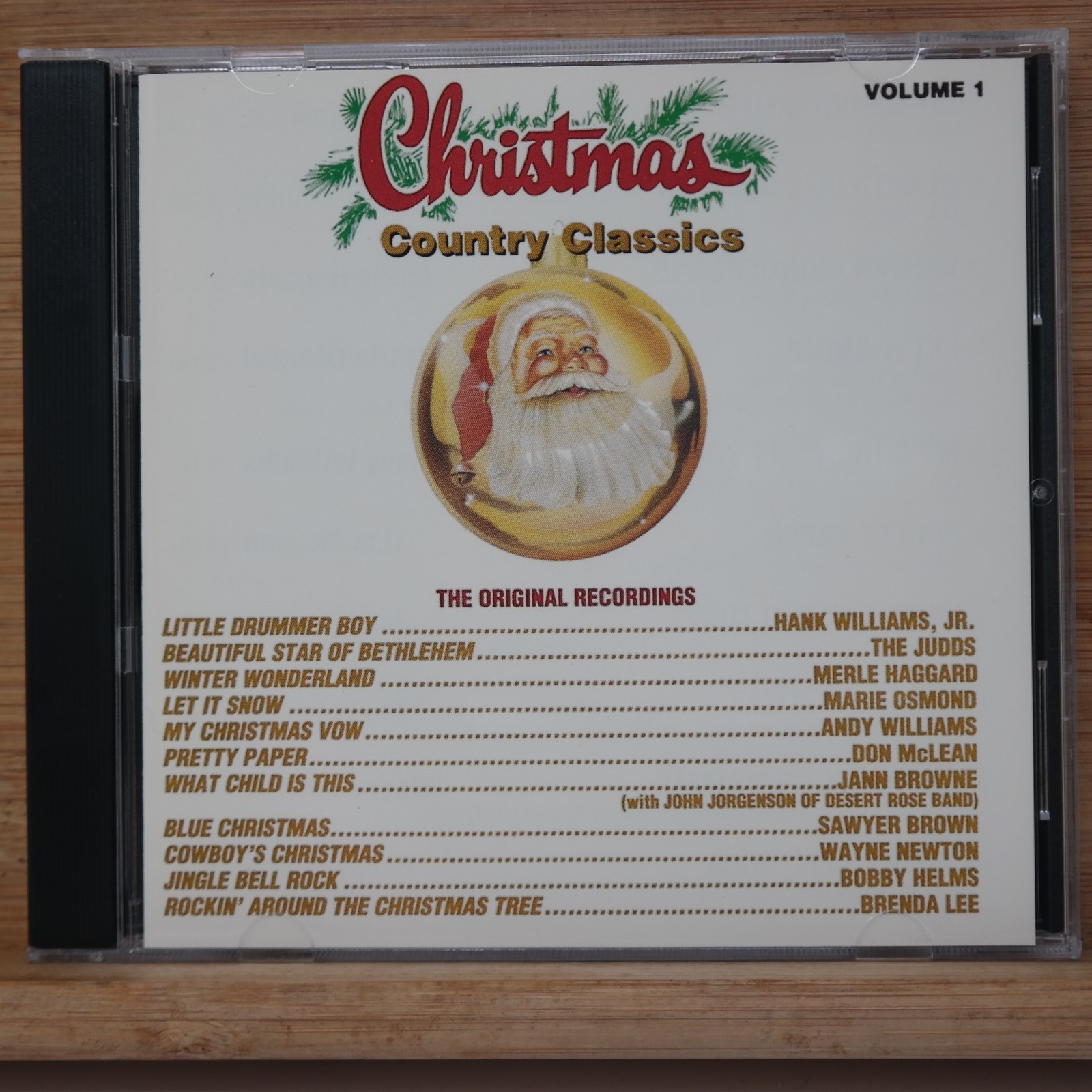 Curb Records Christmas Country Classics Volume 1 CD Country Holiday Music