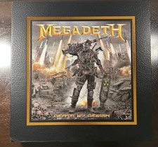 Megadeth Death by Design Graphic Novel + Warheads on Foreheads Vinyl SDCC 2019 picture