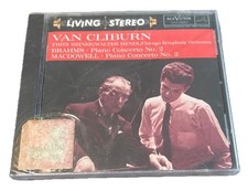 Van Cliburn Brahms Piano Concerto 2 MacDowell Piano Concerto 2 New/Sealed* RARE picture