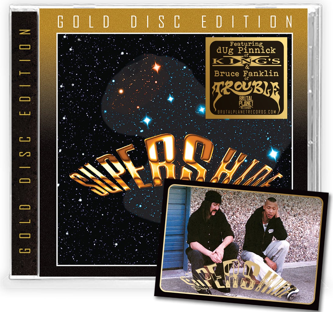 Supershine - Supershine (Gold CD, 2022) dUg Pinnick King's X, Trouble guitarist