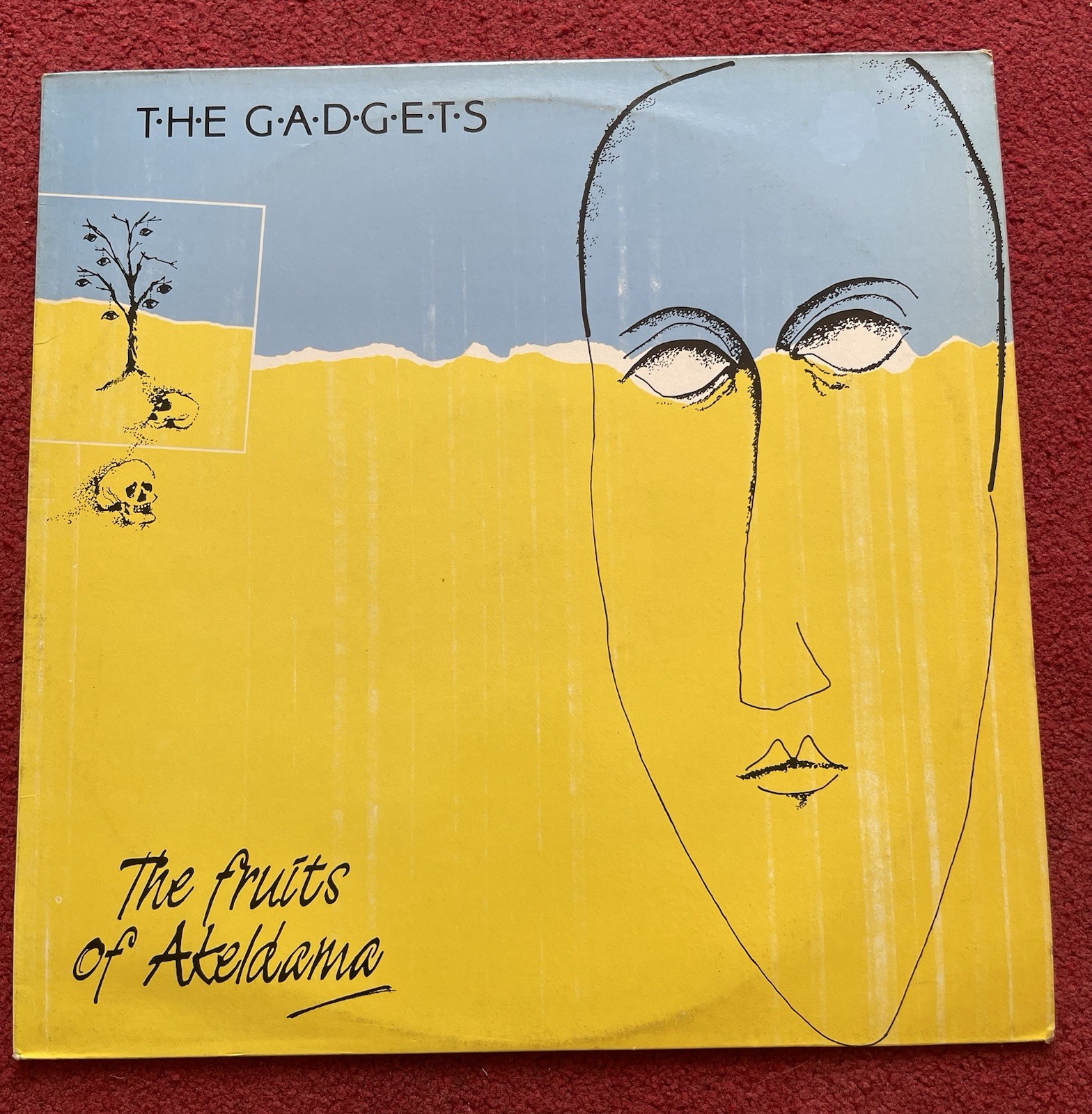 The Gadgets - The fruits of Akeldama - 12” Vinyl LP 1986 Plastic Head Records