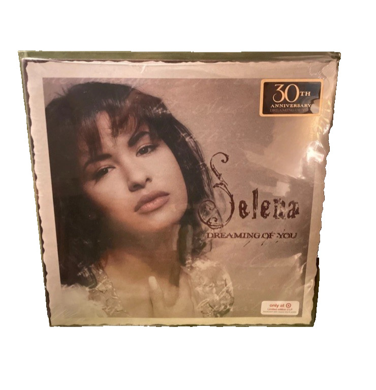 Selena Dreaming Of You, Ltd 30th Anniversary Clear Dark Mauve Vinyl 2LP & Poster