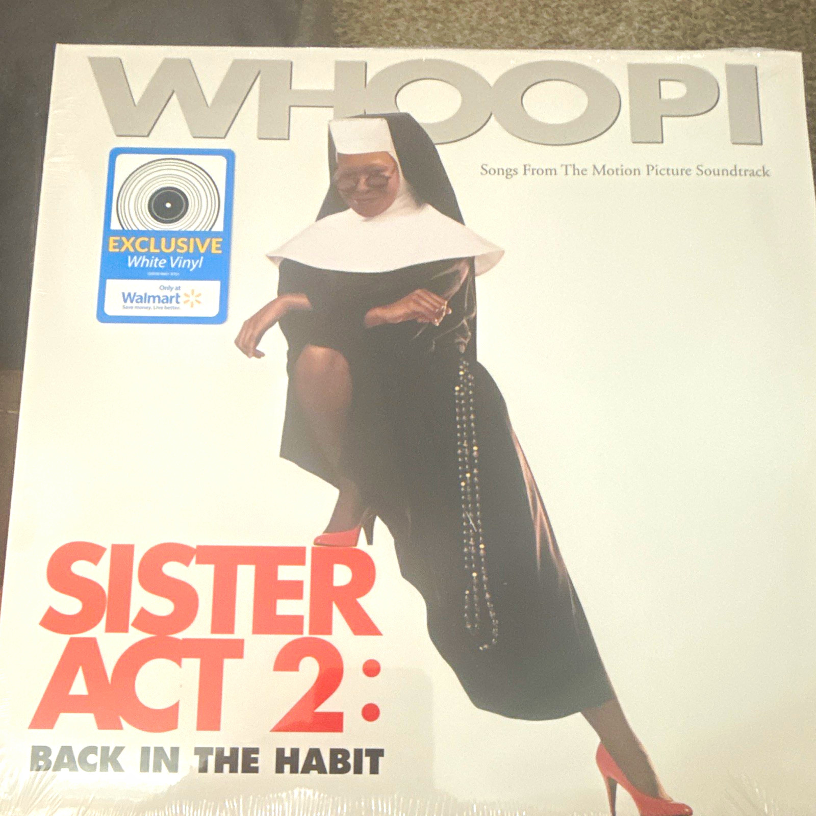 Sister Act 2: Back in the Habit Soundtrack White Colored Vinyl LP Exclusive