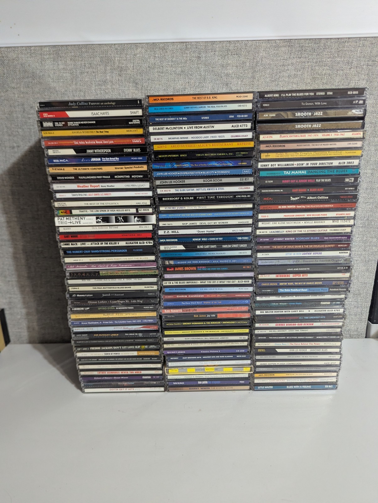 Lot Of 116 Blues Jazz R & B Soul Cd Lot Hooker White Buddy Guy Traffic Moore