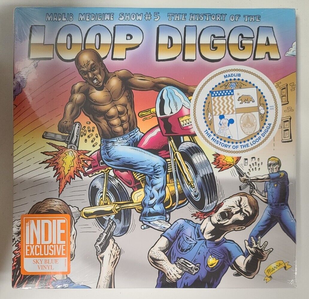 Madlib – History Of The Loop Digga, 1990–2000 - Blue x 2 LP Vinyl Records - NEW