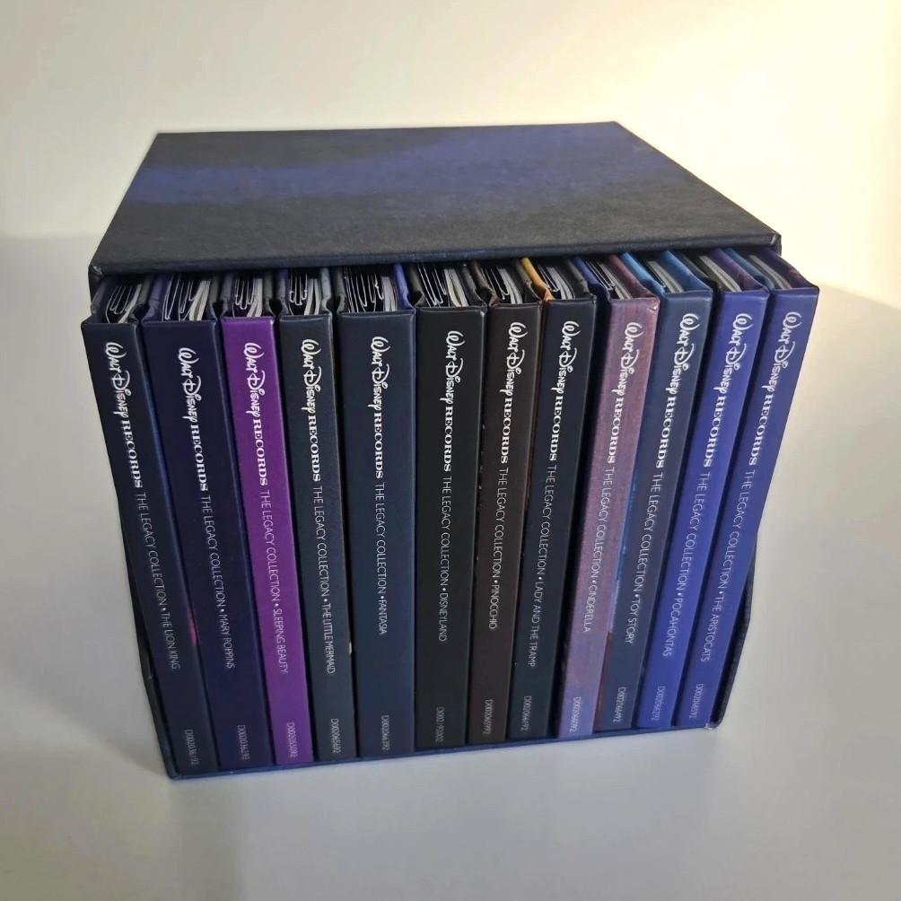Walt Disney Records Legacy Collection Box Set 2015 CD Soundtracks Rare Limited