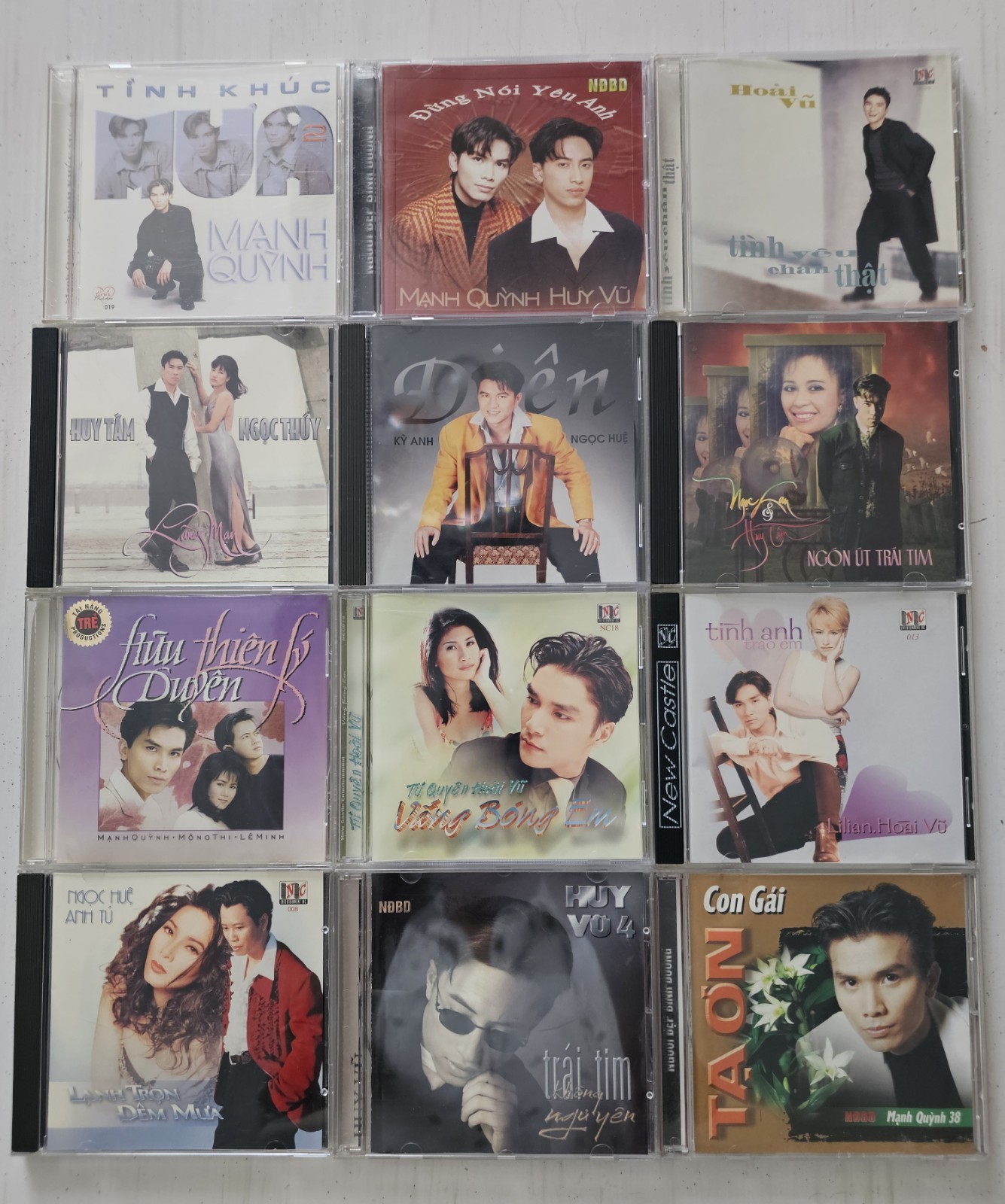 Vietnamese Music CD - Lot of 12 CDs