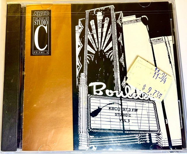 KBCO Studio C Volume 5- EXTREMELY LIMITED EDITION- Brand New- Sealed- MINT