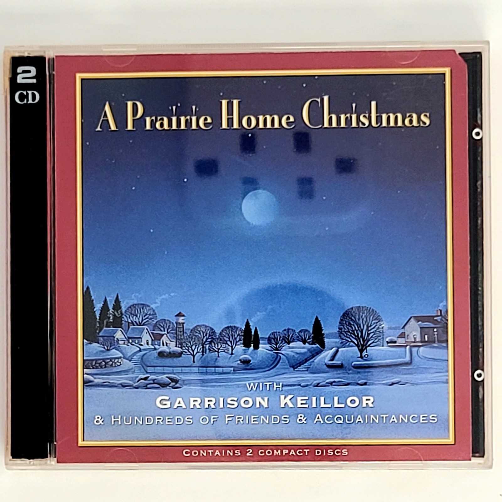 Garrison Keillor A Prairie Home Christmas 2 CD Set 1995 Holiday Audio Tested