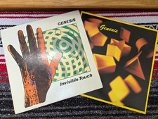 Genesis Vinyl LP Lot of 2 - Genesis VG+/VG & Invisible Touch G+/VG Phil Collins picture