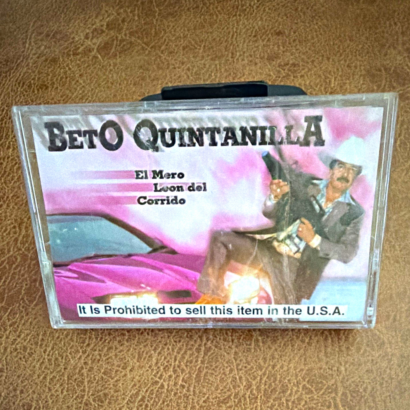 Beto Quintanilla El Mero Leon del Corrido Cassette Frontera 7132 2000