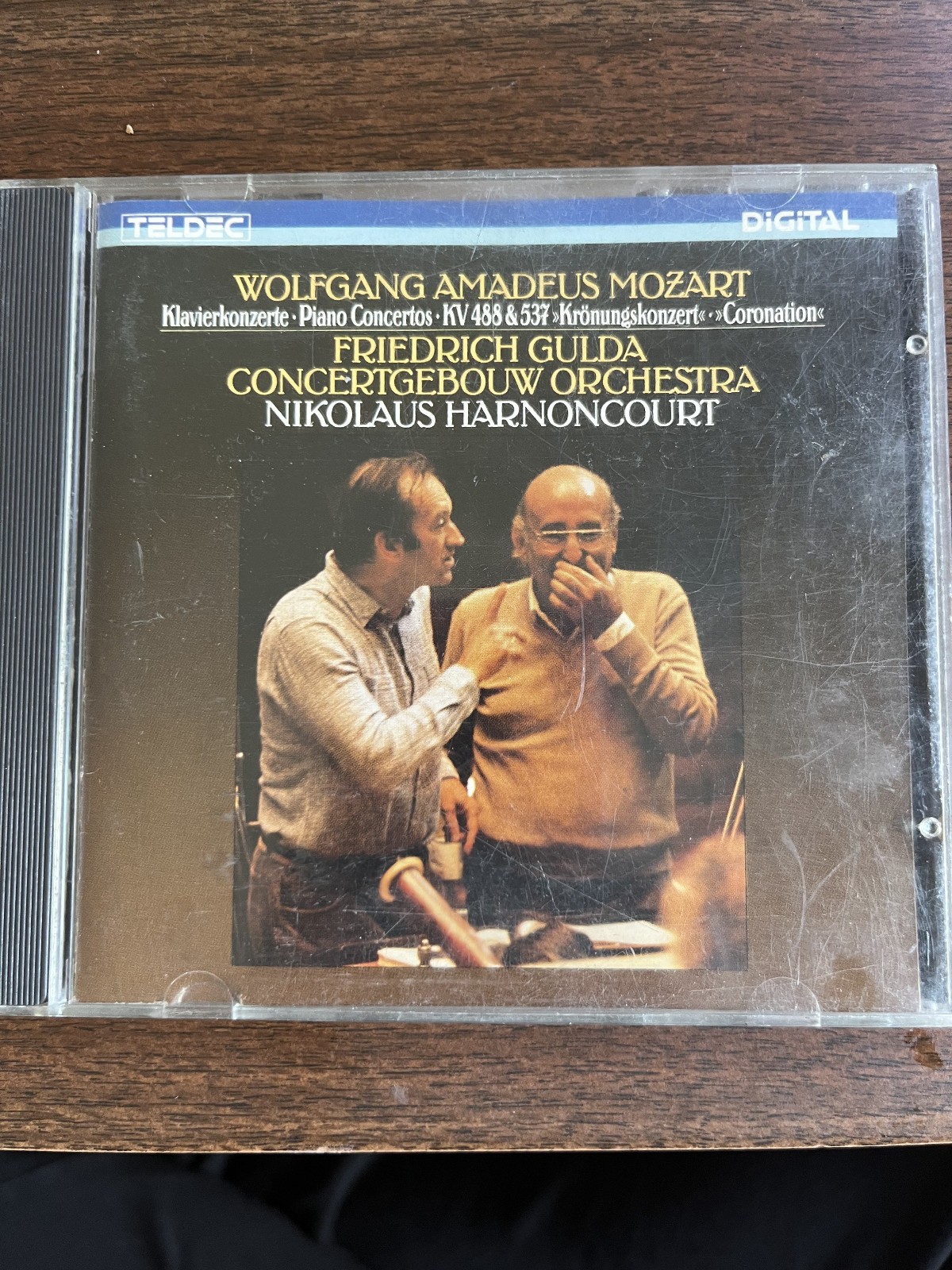 Friedrich Gulda Mozart Piano Concertos 23 & 26 CD WPCS-21048 Japan Plays Great