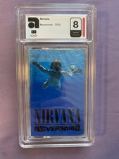 Sealed Nirvana Nevermind - graded AMG 8 EXCELLENT cassette tape picture