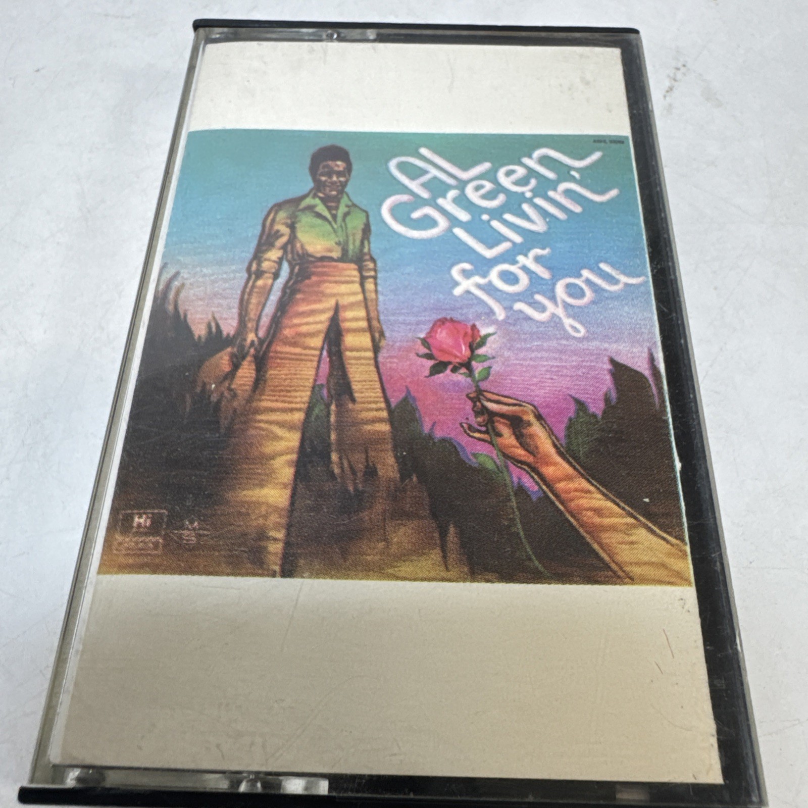 Al Green: Livin’ for You 1973 Cassette Hi Records Tested