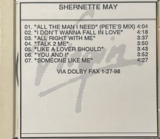 SHERNETTE MAY BEYOND RARE Gold UNRELEASED OOP PROMO CDR picture