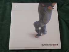 Punchline Action Vinyl LP Record Striped Oxblood White Black New picture
