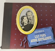 Lily Pons Pons – Kostelanetz Concert  78rpm 12-inch Album Set Columbia Set #M484 picture