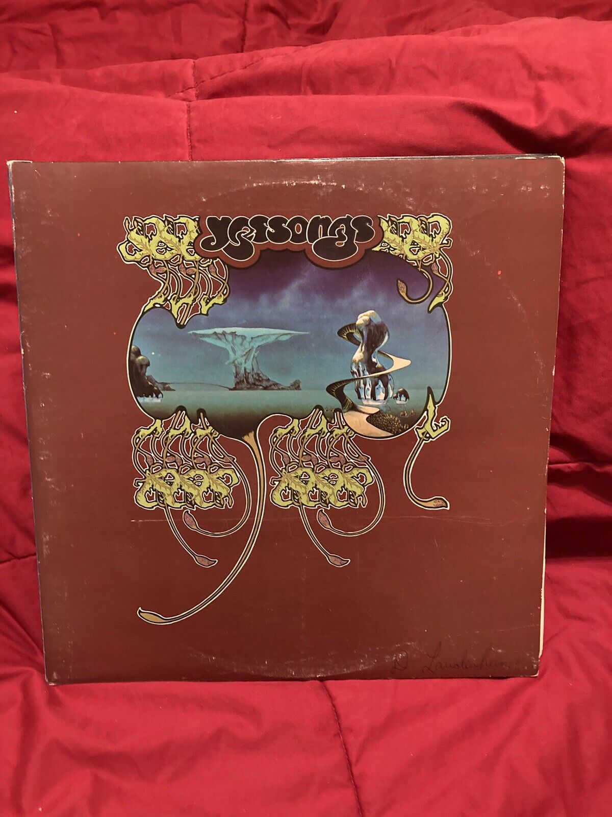 Yes Songs, VINTAGE Atlantic SD 3-100, 1973, 3 LP Accordion Style Cover w Booklet