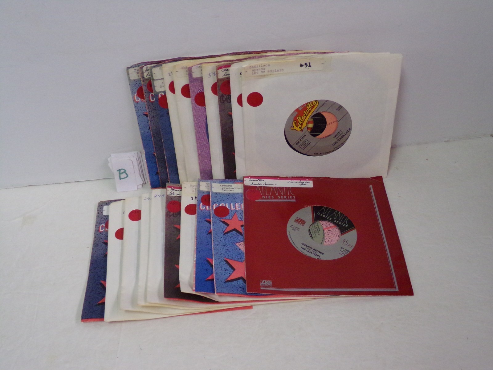 Doo-Wop / R&B Reissue Lot of 20 - 45 RPM Records