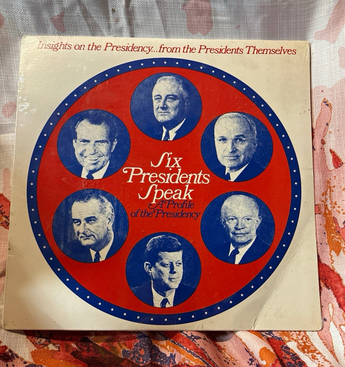 Columbia Special Products Six Presidents Speak LP Vinyl Spoken Word C 11006 1972