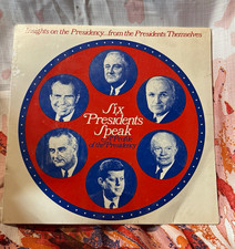 Columbia Special Products Six Presidents Speak LP Vinyl Spoken Word C 11006 1972 picture