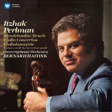 Itzhak Perlman Itzhak Perlman: Mendelssohn/Bruch: Violin Concertos (CD) Album picture