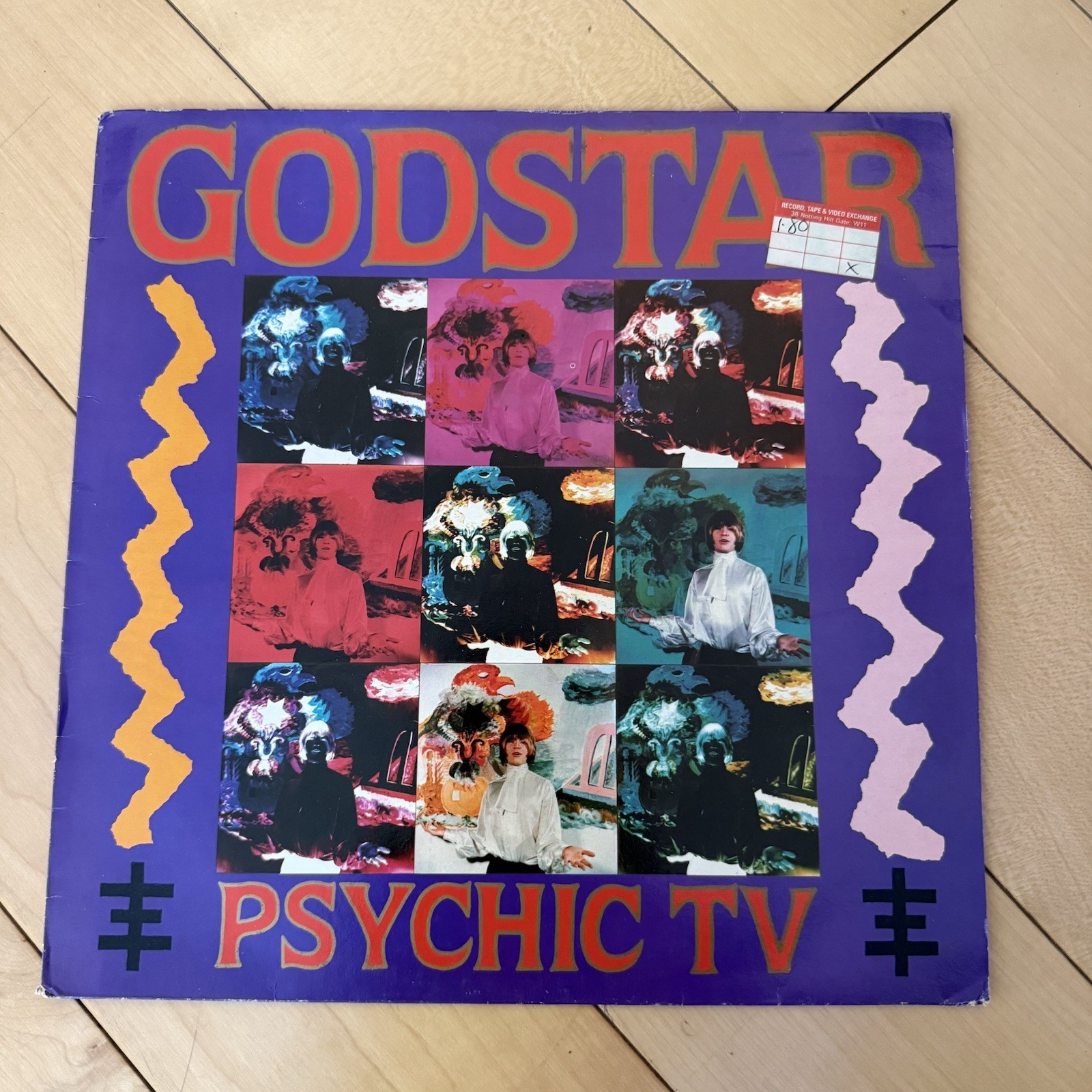 Psychic TV And The Angels Of Light ‎– Godstar  Temple Records ‎– TOPY H 009 EXC