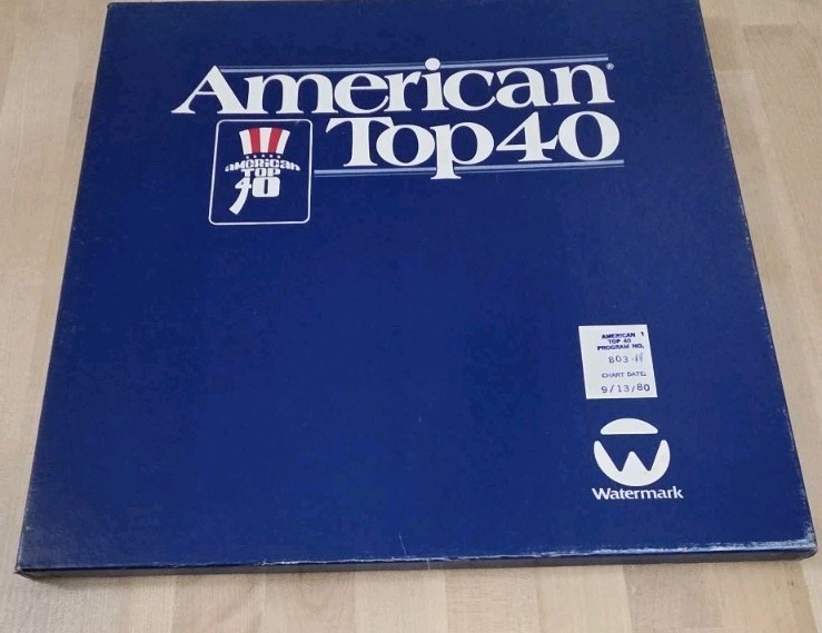 1980 CASEY KASEM American Top 40 Radio 4-LP Set 9/13/80 #803-11 EX w/papers