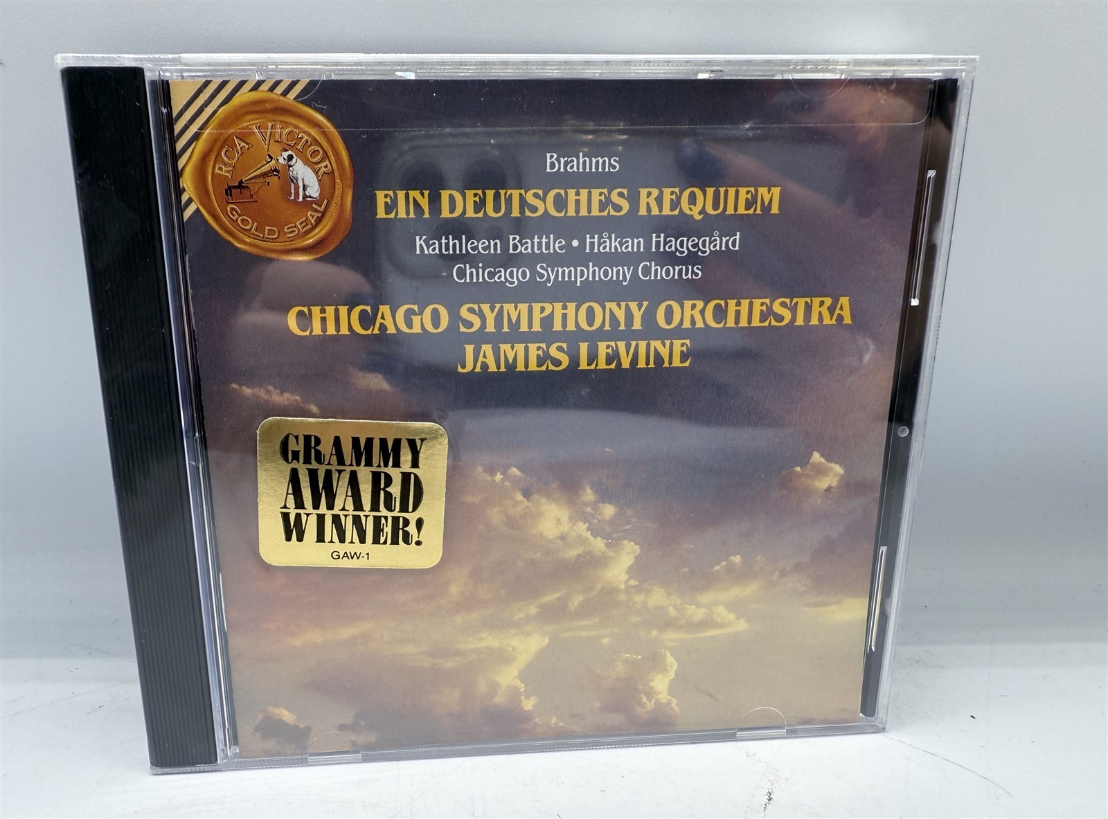 NEW SEALED CD BRAHMS EIN DEUTSCHES REQUIEM - CHICAGO SYMPHONY ORCHESTRA LEVINE