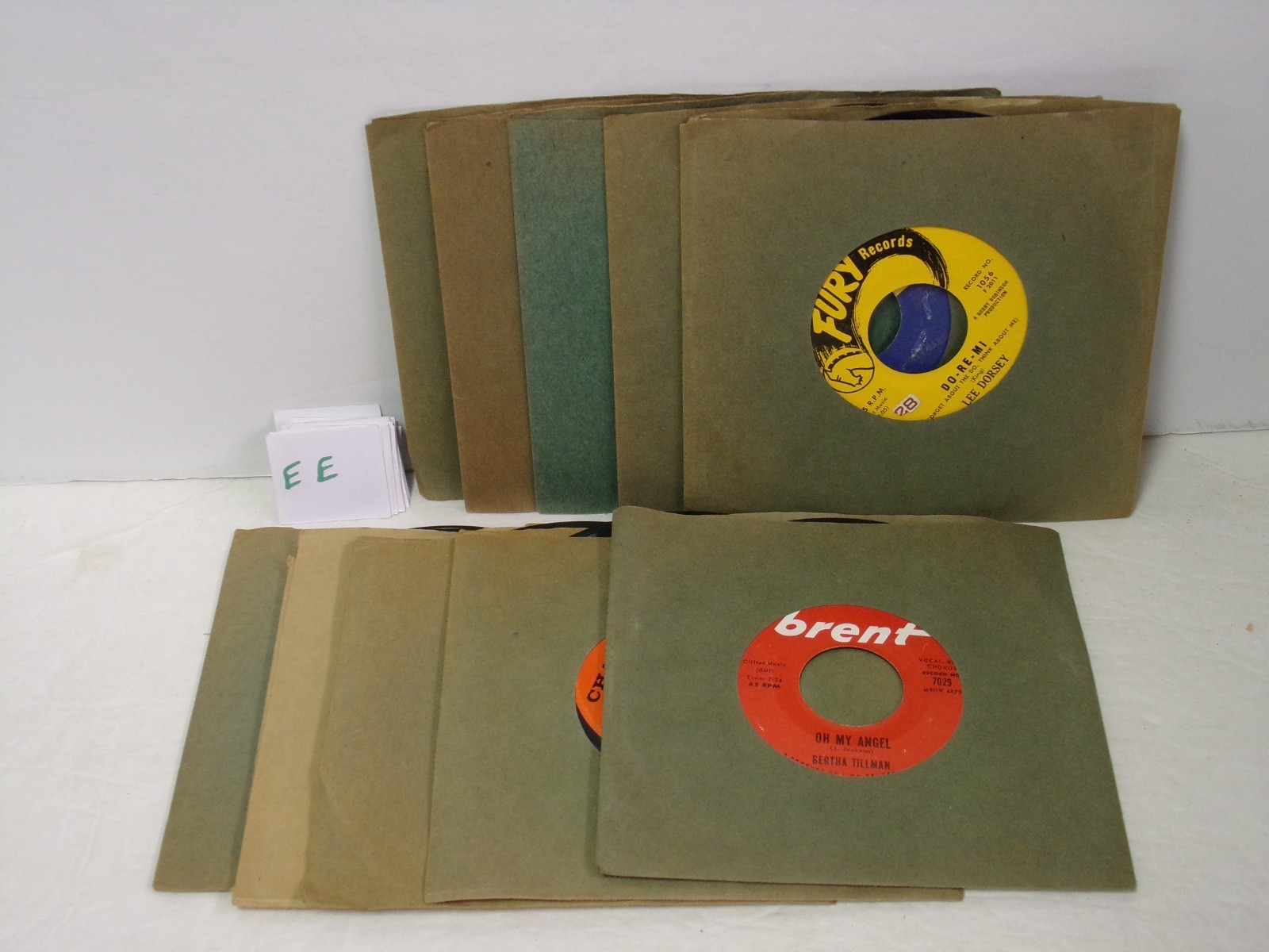 Early R&B Lot of 10 - 45 RPM Records