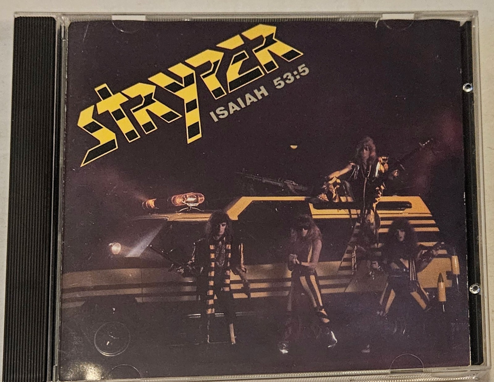 Soldiers Under Command  Stryper CD 1985 Japan  Yellow