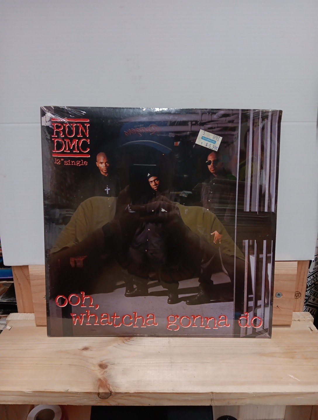 RUN DMC - OH WHATCHA GONNA DO  - Original 12 inch on Profile Records 