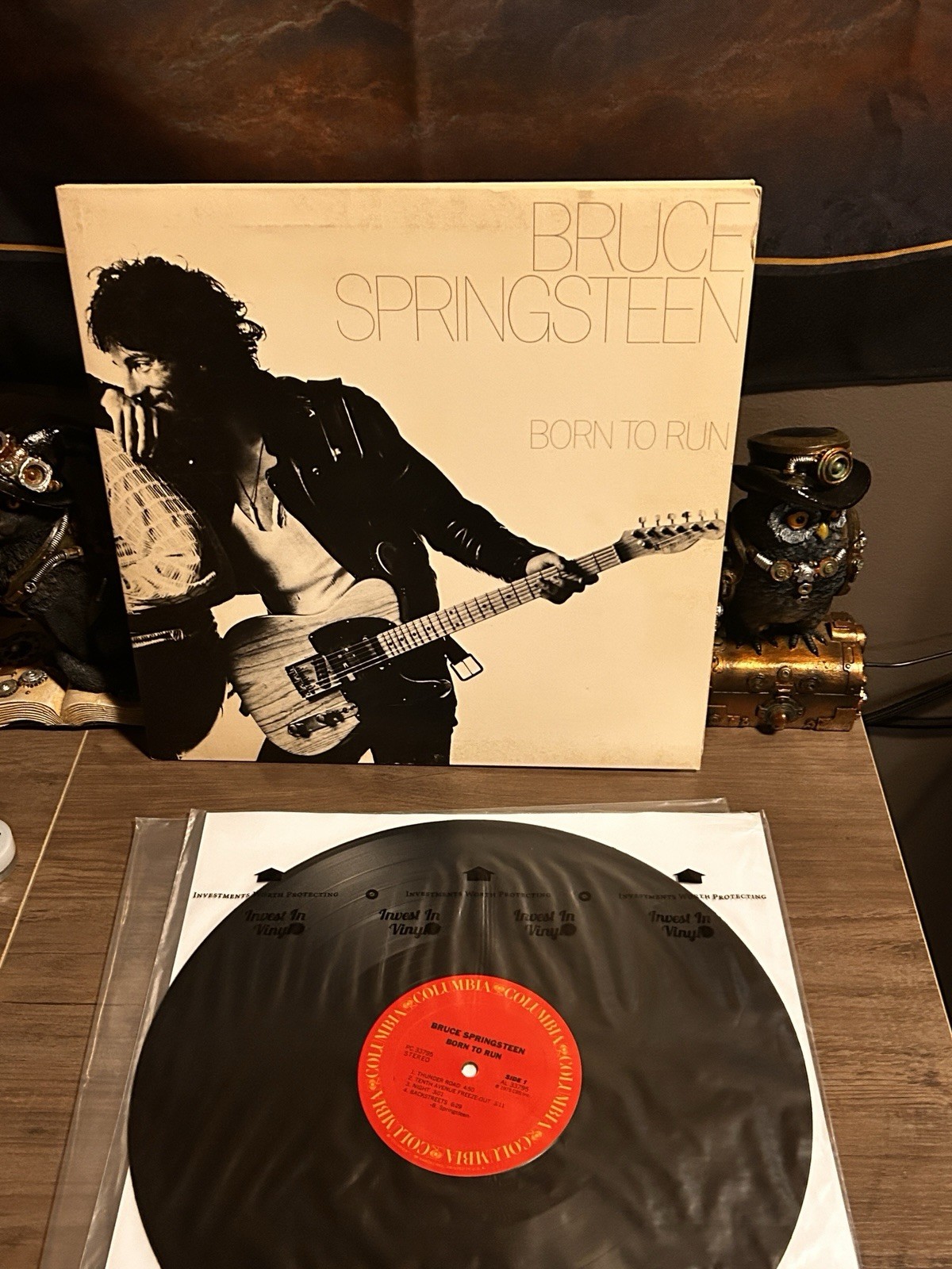 Bruce Springsteen Born to Run Vinyl LP 1975 US 1st Pressing Pitman/Terre Haute