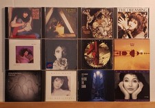 Kate Bush CD collection, 12 different titles, 15 discs, studio, live, single picture