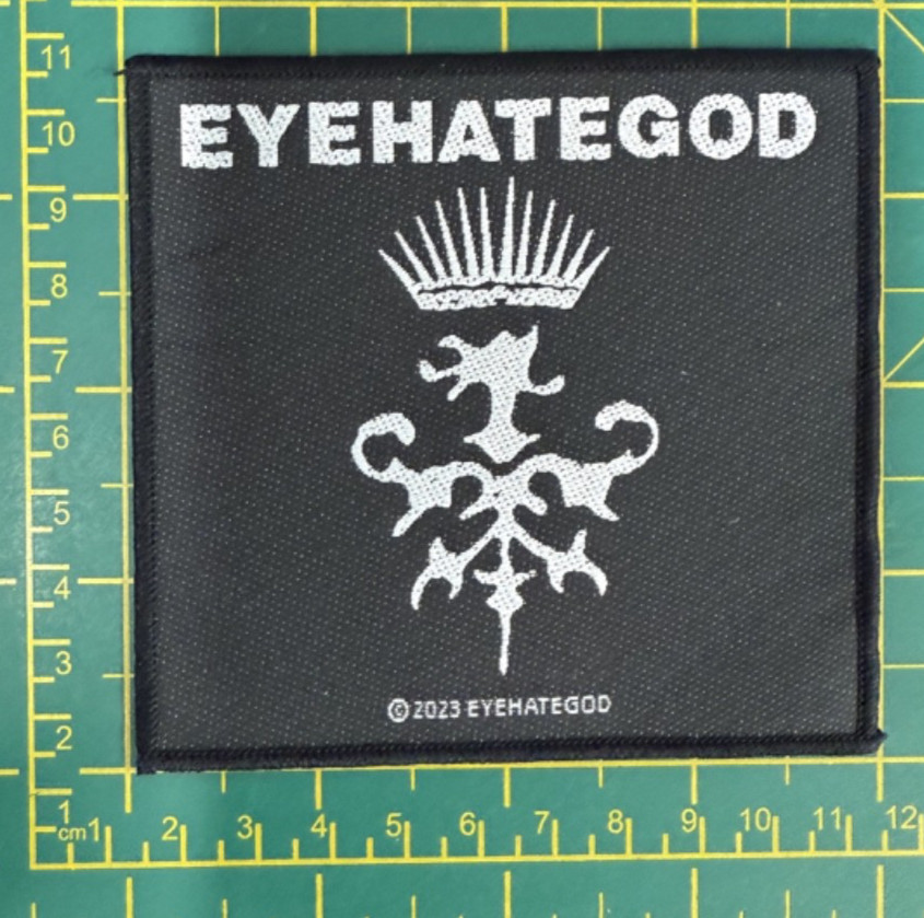 Eyehategod Phoenix Logo Woven Sew On Patch Officially Licensed Patch