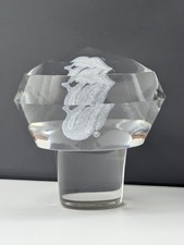 Rolling Stones Crystal Bottle Topper  Cork with 50 Years CD Logo picture